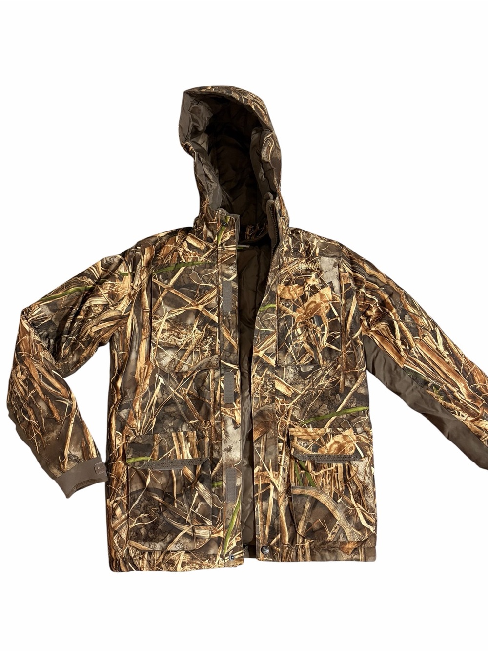 Magellan Outdoors Kids Camo Puffer Jacket - Brown/Green